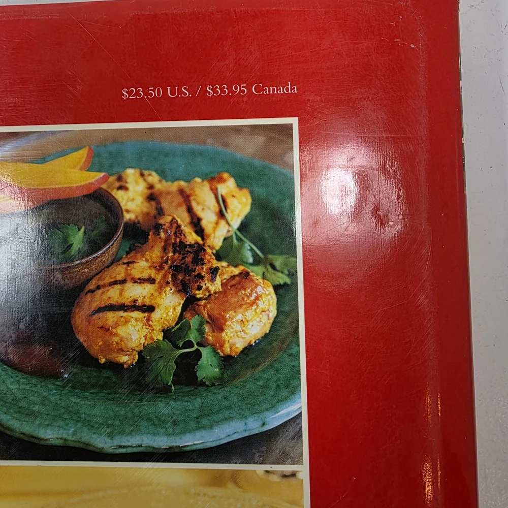 Williams Sonoma Grilling Cookbook with Vibrant Colors